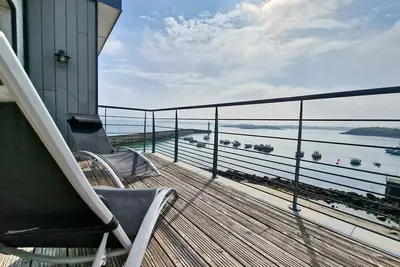 Image de Villa de la Digue, 6 personnes, pieds dans l'eau, Spa