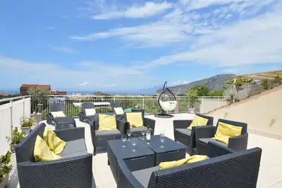 Image de La terrasse des vacances en famille