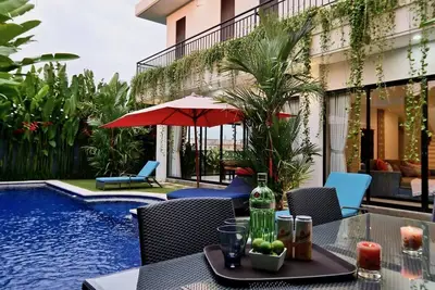 Image de Nouvelle villa privée de luxe 4 Br à Berawa, Canggu