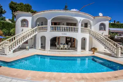 Image de La Perla - maison de vacances avec vue sur la mer et piscine privée Moraira