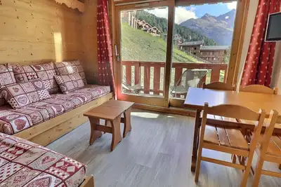 Image de Appartement bien placé, skis aux pieds, animaux admis