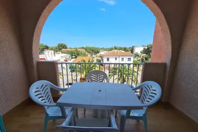 Image de Appartement 2 pièces avec climatisation et loggia à Argelès-sur-Mer, proche commerces et plage