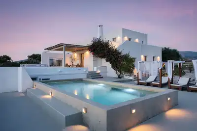 Image de Paros House Villa - A Private Villa With a Pool and an Amazing Sea & Sunset View