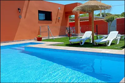 Image de Villa de maître avec piscine privée.