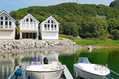 Image de Maison de vacances pour 10 a Brattvåg