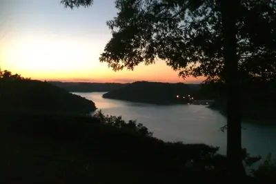 Image de Vue Panoramique Meilleure Vue Sur Le Centre Hill Lake