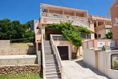 Image de Appartement de deux chambres prés de la plage Metajna, Pag (A-6522-b)