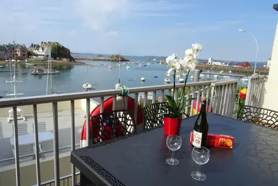 Image de Maison vue sur le port de Loguivy de la Mer, proche de Bréhat et de Paimpol