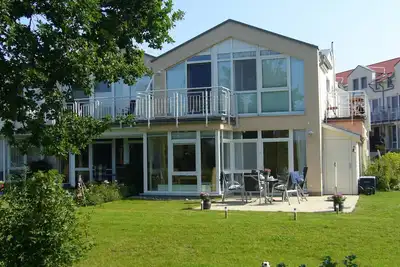 Image de Haffnest avec une vue magnifique de la Salzhaff