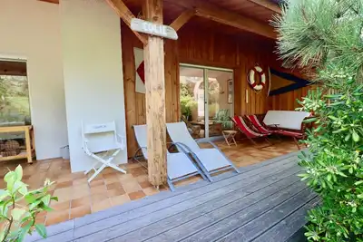 Image de Maison sur la dune avec accès direct à la plage, situation idéale au Cap Ferret