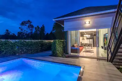 Image de The Haven Krabi - Villa 3 chambres avec piscine Ao Nang pour 6 personnes avec terrasse sur le toit