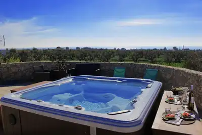 Image de Trullo Avec Piscine Vue Mer - Gallipoli - Tour Sud - Juste RÉNOVÉ