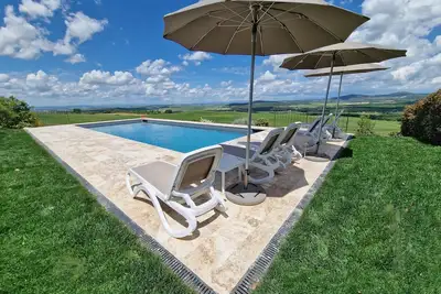 Image de Ferme avec piscine, spa au coeur de la Toscane Val d'Orcia Pienza Siena