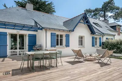 Image de 500m de la plage - Villa pour 6 - Terasse