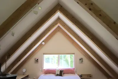 Image de Chalet confortable chic sur Blue Hill Farm