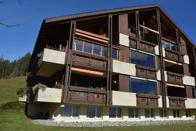 Image de Beatenberg, grand, appartement calme d'1 pièce Wi-Fi / Wlan, balcon, vue