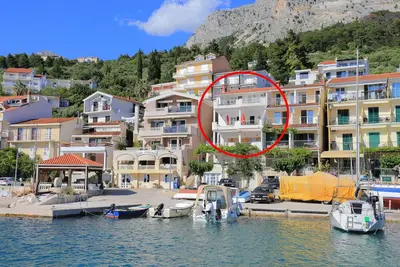 Image de Appartement d'une chambre prés de la plage Podgora, Makarska (A-11432-b)