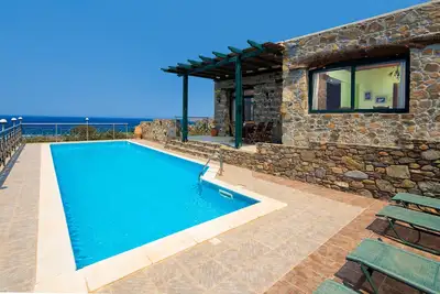 Image de Sunset & Sea Views at villa Elafonissi with Private Pool and 2km from tavern