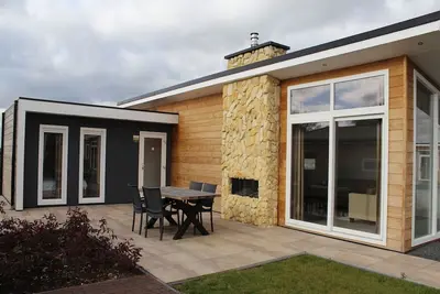 Image de Maison chic avec sauna