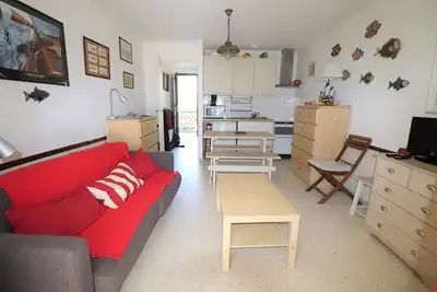Image de studio 3/4 couchages 100m plage et parking privé
