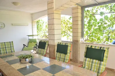 Image de Appartement de deux chambres avec la terrasse et la vue sur le mer Kanica, Rogoznica (A-4269-c)