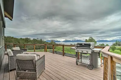 Nouveau-Kachemak Bay View House 5 Mi à Downtown Homer