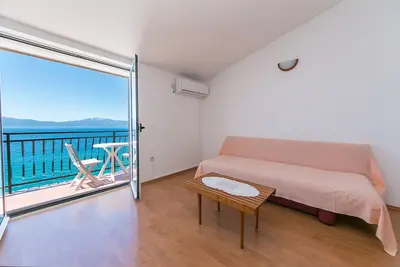 Image de Appartement d'une chambre prés de la plage Brist, Makarska (A-15465-a)