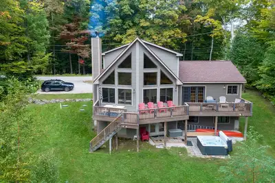 Image de Le Ridge Chalet, une maison A-Frame Killington