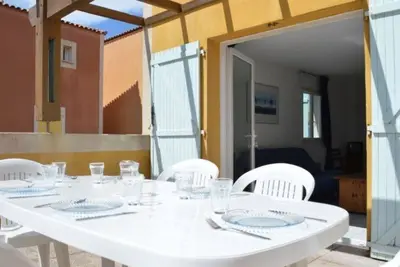 Image de Pavillon à 200m de la plage avec terrasse, jardin et parking sécurisé - Narbonne Plage