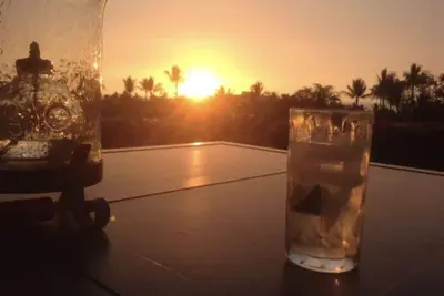 Image de Nouvelle liste! Parcours de golf Et vue sur le coucher de soleil sur l'océan-Rare Trouvez! Spa certif inclus!