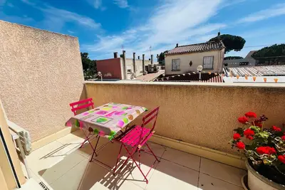 Image de Argelès-sur-Mer - T2 cabine, climatisé, à 50m de la plage