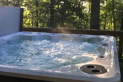 Image de Plus frais dans les montagnes, avec bain à remous.