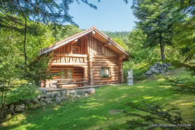 Image de Magnifique Chalet rondins de 130 m², dans les Vosges, wifi, proche pistes