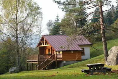 Image de Superbe chalet traditionnel en lisière de forêt à La Bresse, rénové, calme
