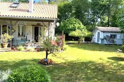 Image de Location Maison Lacanau Marina Talaris lac océan jardin clos \"Petit Paradis\"