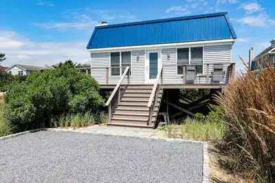 Image de Belle maison de plage sur Dune Road avec plage privée