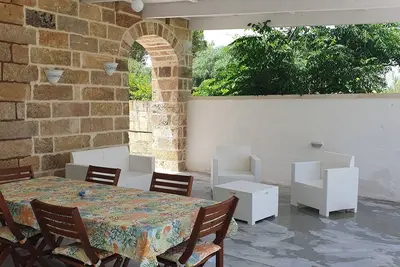 Image de gallipoli à 200 mètres de la mer