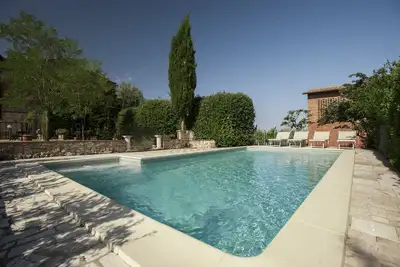 Image de Ferme pour 4 personnes avec piscine à Asciano dans les Crete Senesi