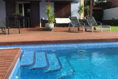 Image de Magnifique villa avec piscine chauffée en première ligne! ! !
