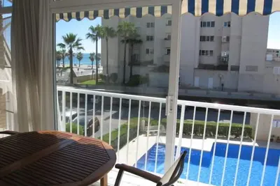 Bord de mer Charme Albir Apt (à côté de Altea, Benidorm); Wifi, climatisation, Golf, Vue sur mer
