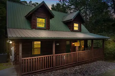 Image de Cabine élégante dans les Smoky Mountains