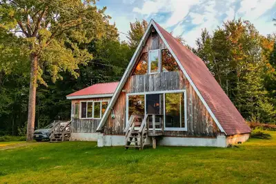 Image de Le Green Mountain Roost, maison de campagne très privée et calme pour 4 personnes