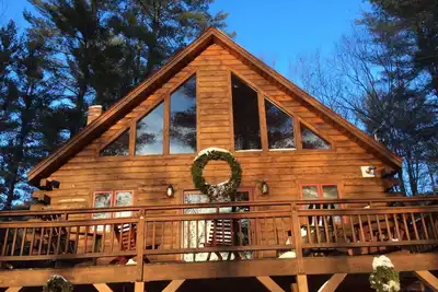 Image de Cabane des pins blancs… Summer Mountain Joy, randonnée, vélo, baignade, plongée sous-marine, kayak à proximité