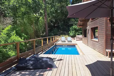 Image de Pyla Sur Mer: villa familiale \"Les Dauphins\" au coeur de la forêt