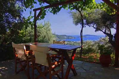 Image de Villas Zoe Skiathos - Villa Traditionnelle, Newly Villas, vues spectaculaires sur la mer