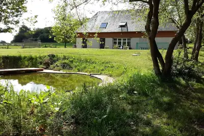 Image de Belle Maison Campagnarde De CARACTÈRE Plan d'eau, rivière, piscine hors sol