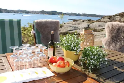 Image de Grand chalet familial en bord de mer. Nouveau chalet moderne avec de superbes installations.