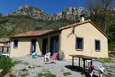 Image de maison dans les gorges du tarn