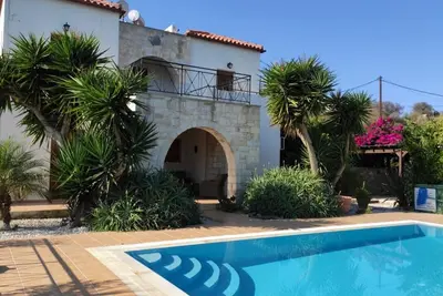 Image de Villa Kristina, villa de luxe, vue sur la mer, piscine privée, outdoor living