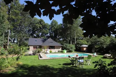 Image de Maison entre terre et mer, piscine privative chauffée à 20 minutes des plages